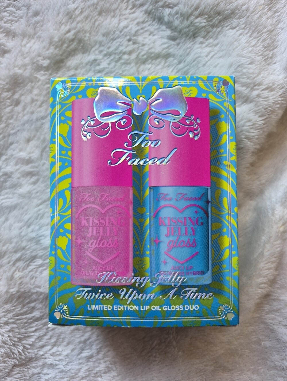 Too Faced Kissing Jelly Twice Upon A Time Duo NWT